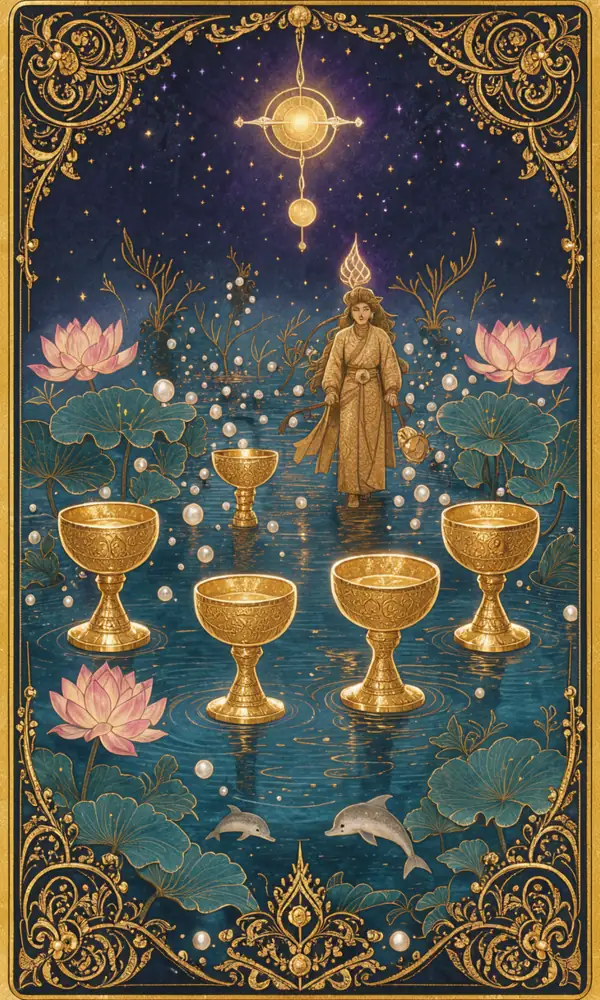 ไพ่หกถ้วย (Six of Cups)