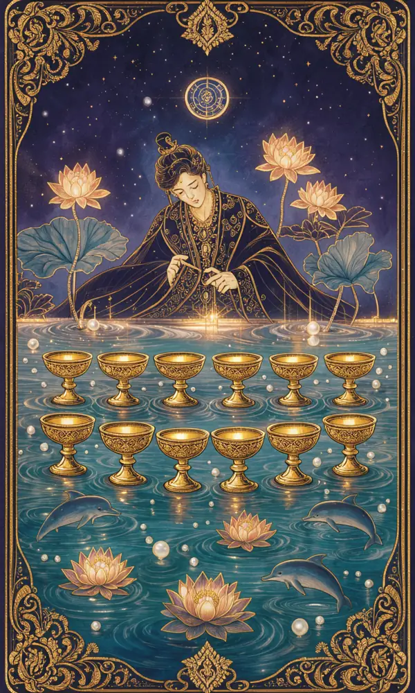 ไพ่แปดถ้วย (Eight of Cups)