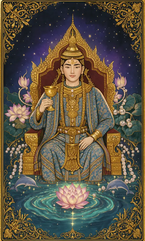 ไพ่ราชาถ้วย (King of Cups)