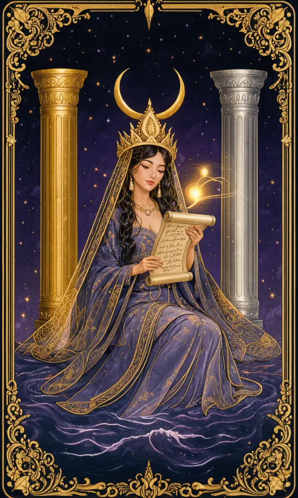 ไพ่นักบวชหญิง (The High Priestess)
