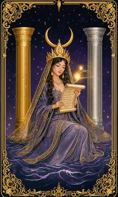 ไพ่นักบวชหญิง (The High Priestess)