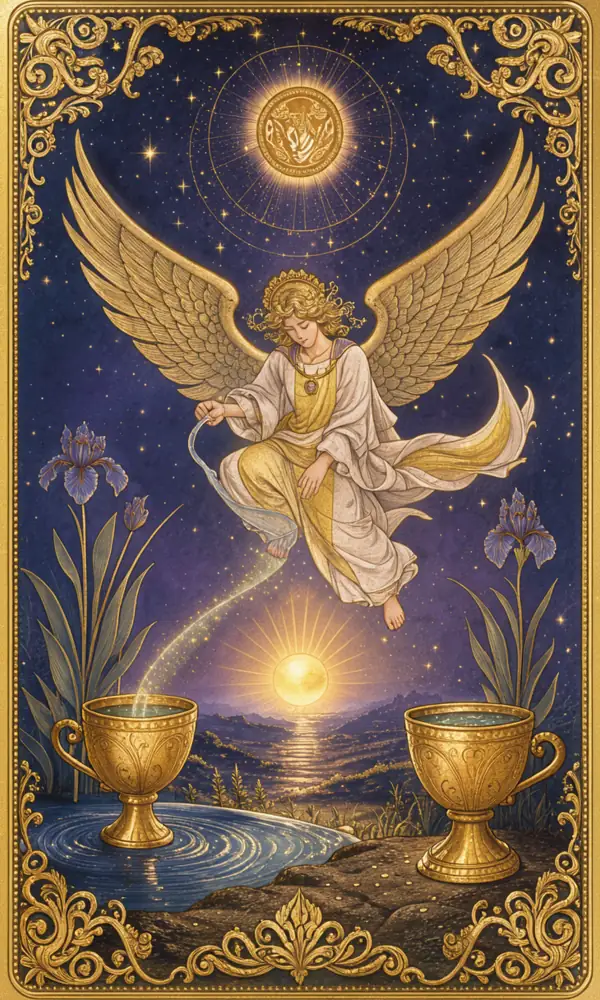 ไพ่ความพอดี (Temperance)
