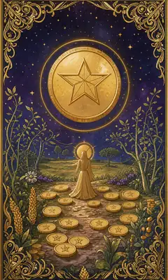 ไพ่สองเหรียญ (Two of Pentacles)