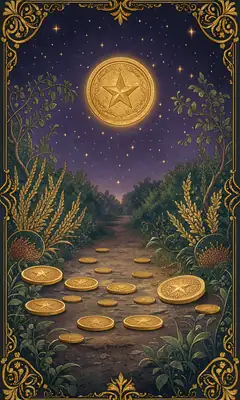 ไพ่หกเหรียญ (Six of Pentacles)