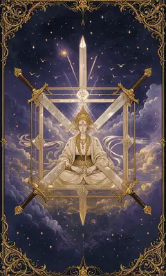 ไพ่สี่ดาบ (Four of Swords)