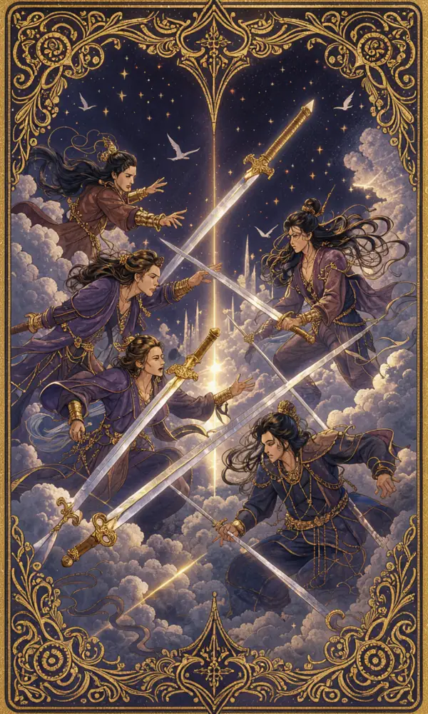 ไพ่ห้าดาบ (Five of Swords)