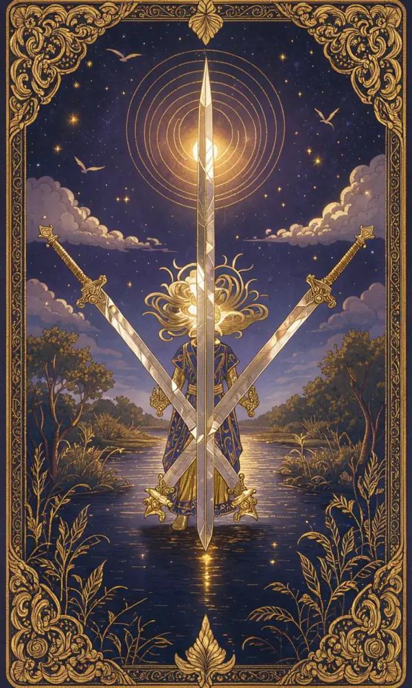 ไพ่หกดาบ (Six of Swords)