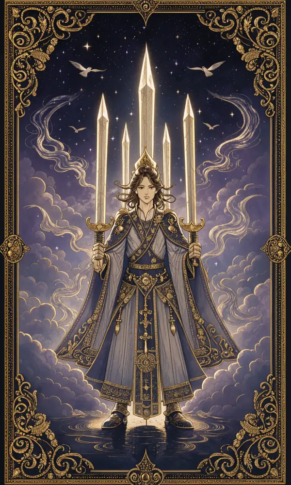 ไพ่เจ็ดดาบ (Seven of Swords)