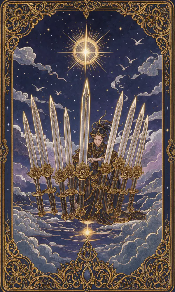 ไพ่แปดดาบ (Eight of Swords)