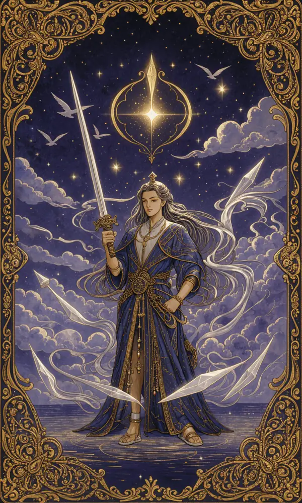 ไพ่เก้าดาบ (Nine of Swords)