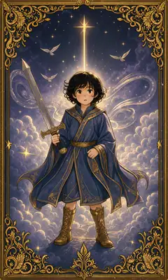 ไพ่เด็กรับใช้ดาบ (Page of Swords)