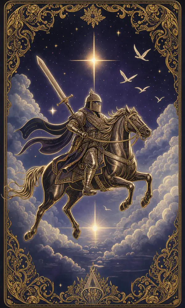 ไพ่อัศวินดาบ (Knight of Swords)
