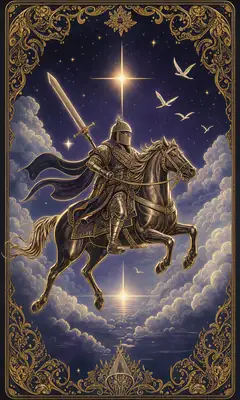 ไพ่อัศวินดาบ (Knight of Swords)