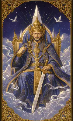 ไพ่ราชาดาบ (King of Swords)